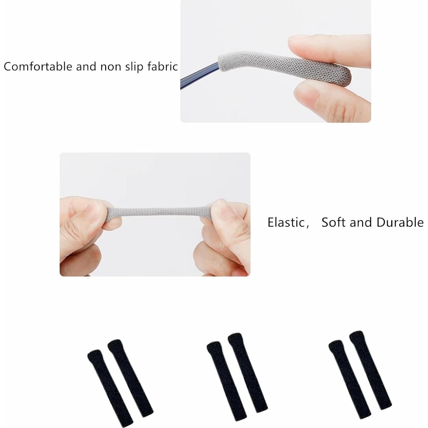 Almohadillas Antideslizantes DECKER para Gafas 3 Pares