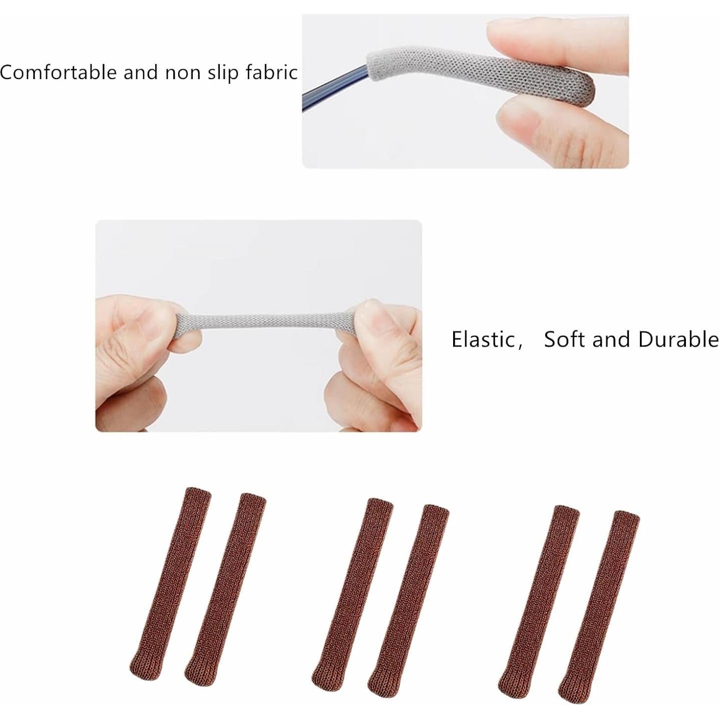 Almohadillas Antideslizantes DECKER para Gafas 3 Pares