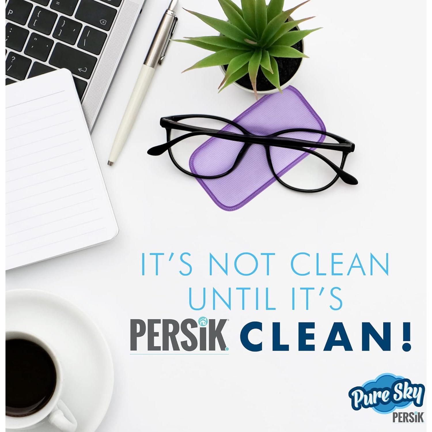 Paño Limpiador de Gafas Pure-Sky - Microfibra Ultra - 4 Pzas