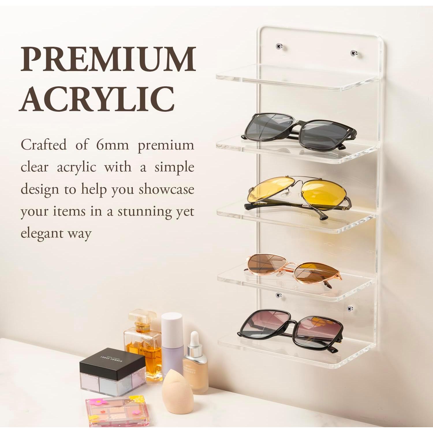 Soporte para Gafas de Sol MyGift 5 Niveles Acrílico Transparente