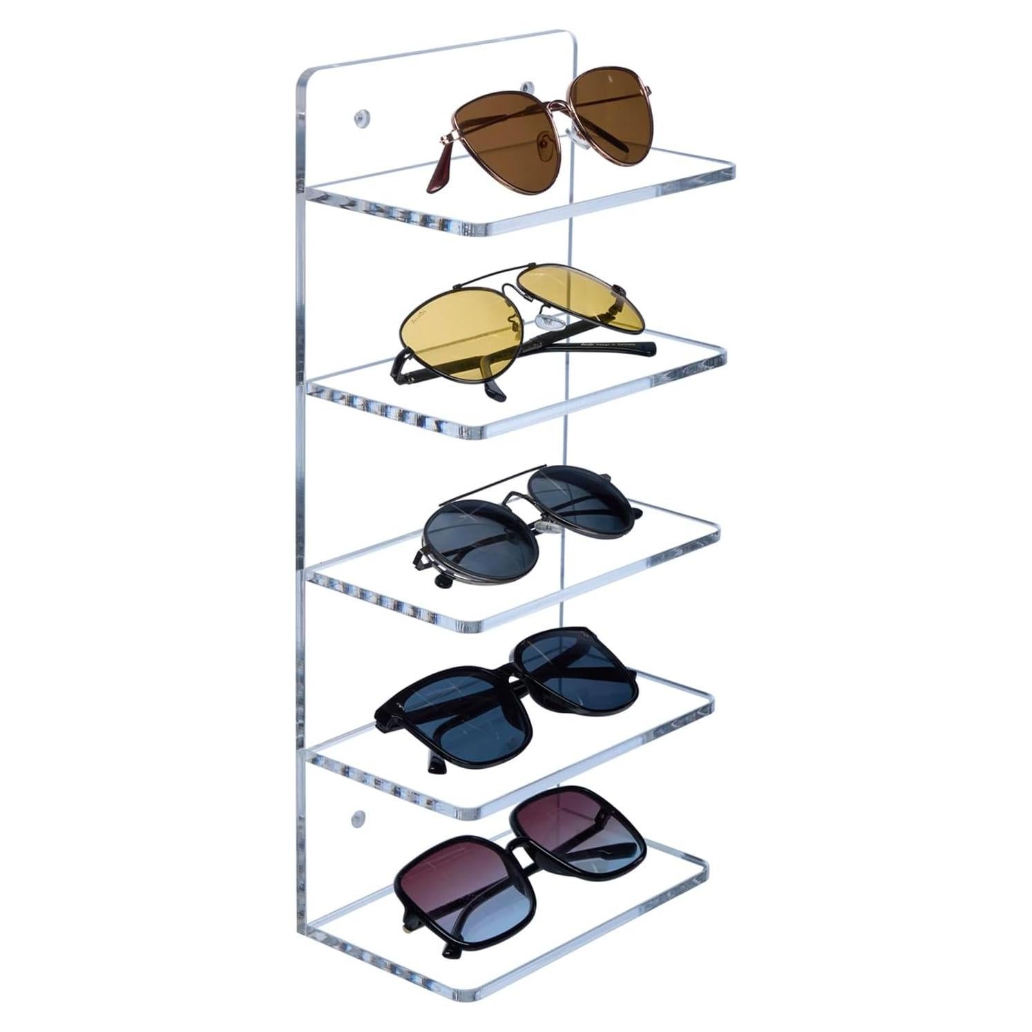 Soporte para Gafas MyGift Acrílico Transparente 5 Niveles