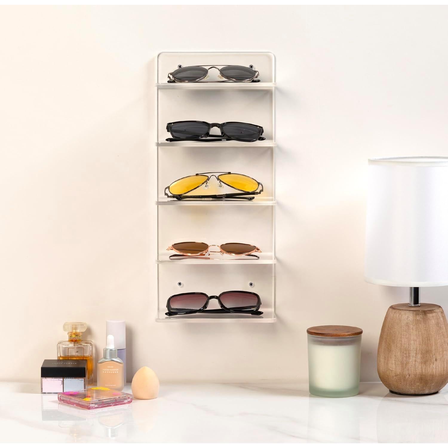 Soporte para Gafas MyGift Acrílico Transparente 5 Niveles