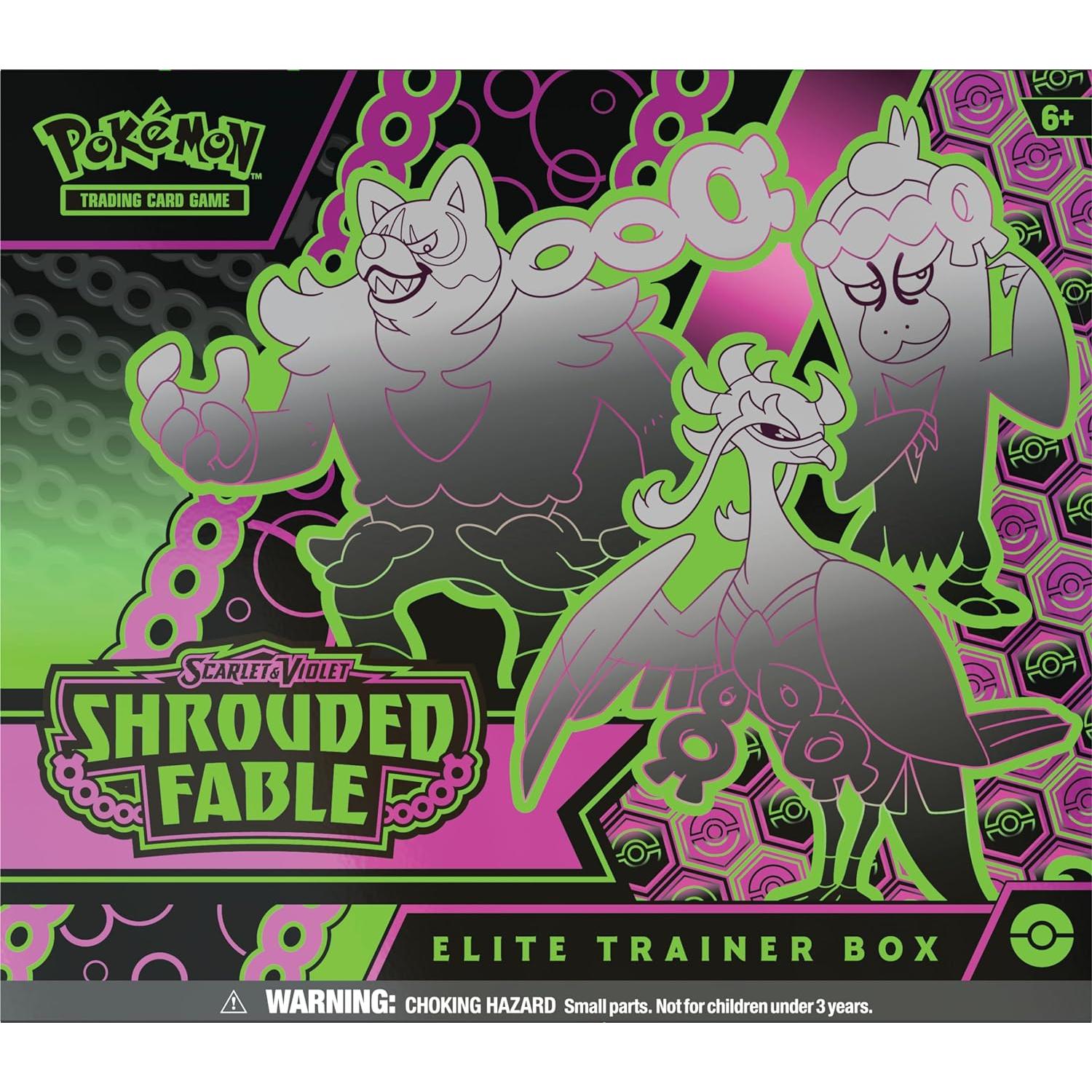 Caja de Entrenador Élite Pokémon TCG Escarlata y Púrpura 2024