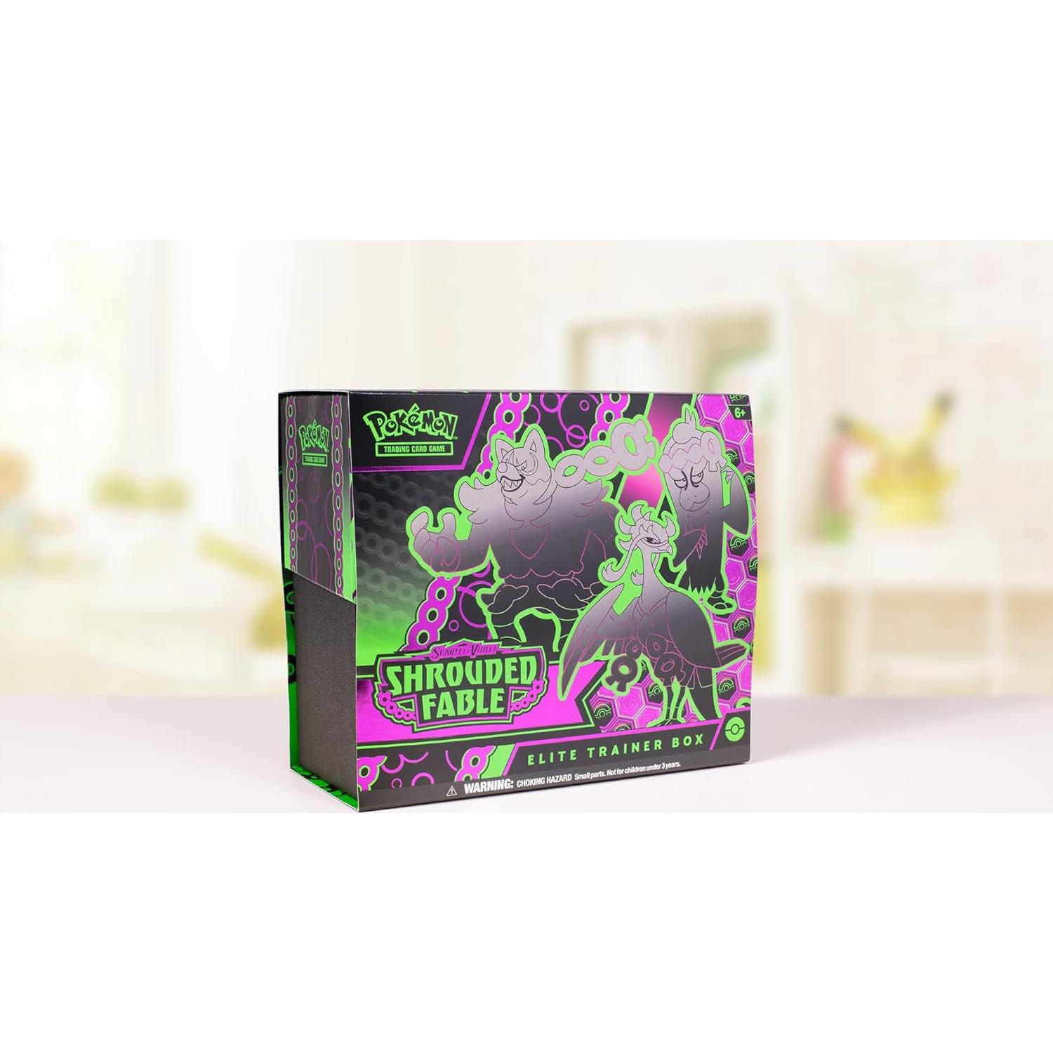 Caja de Entrenador Élite Pokémon TCG Escarlata y Púrpura 2024