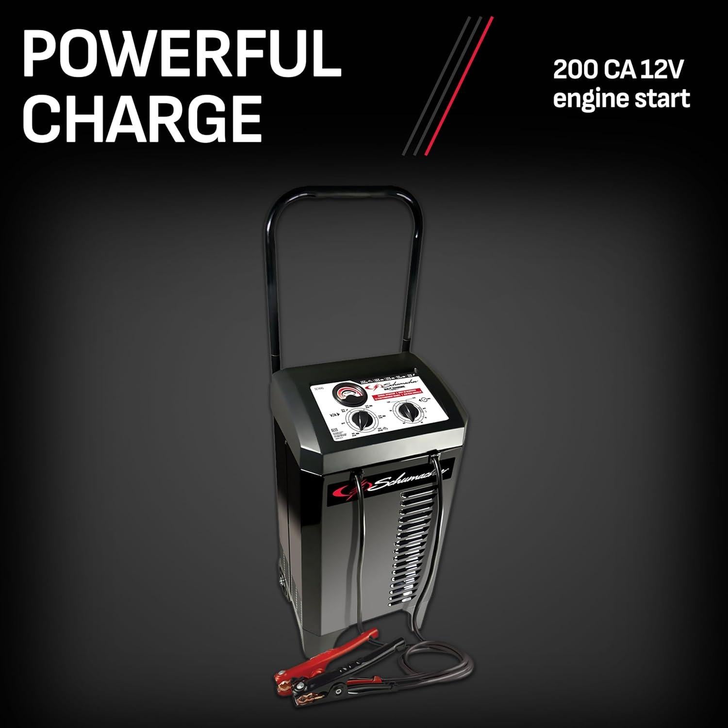 Cargador y Arrancador Schumacher SC1446 200A 12V Manual
