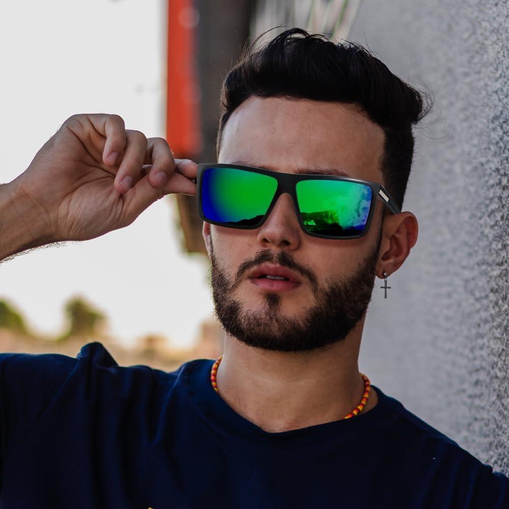 Gafas de Sol Polarizadas 2020 VentiVenti UV400 Marco Negro
