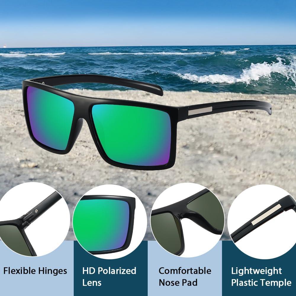 Gafas de Sol Polarizadas 2020 VentiVenti UV400 Marco Negro