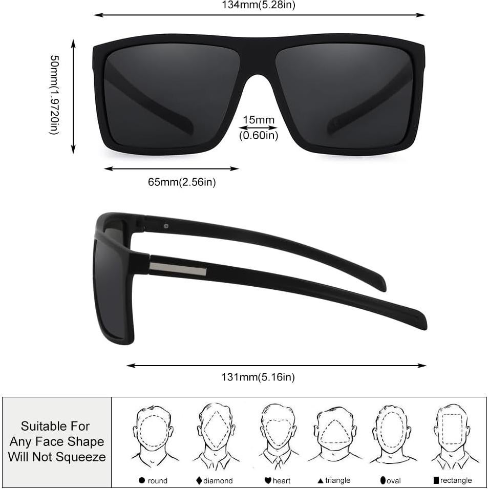 Gafas de sol polarizadas 2020 VentiVenti UV400 para hombres
