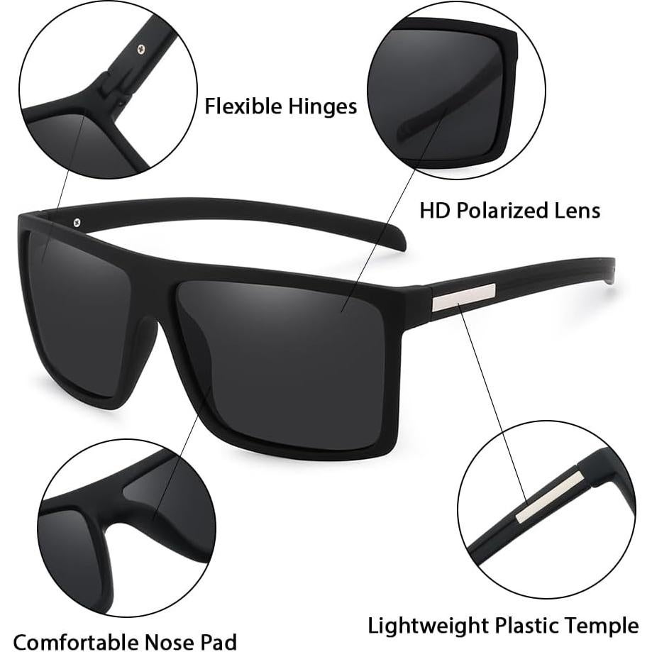 Gafas de Sol Polarizadas VentiVenti UV400 Hombres 51mm