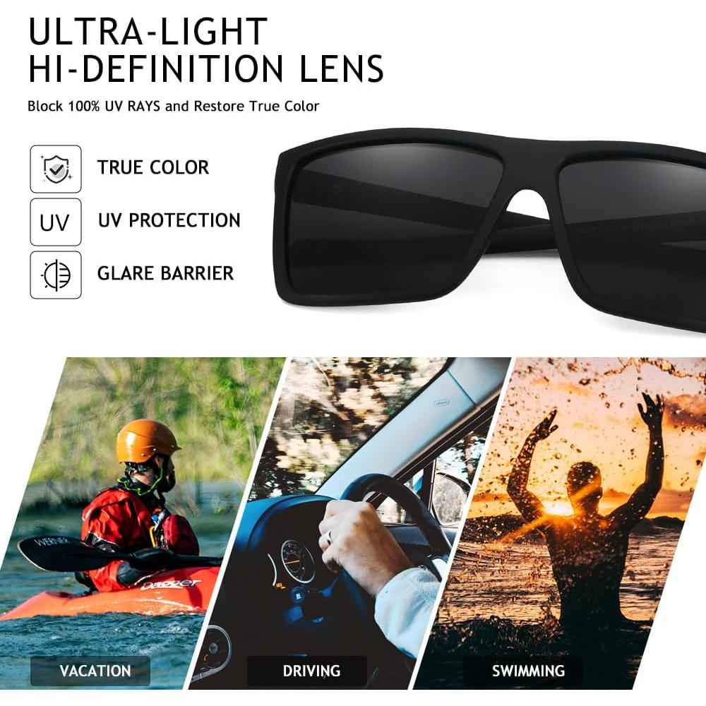 Gafas de Sol Polarizadas VentiVenti UV400 Hombres 51mm