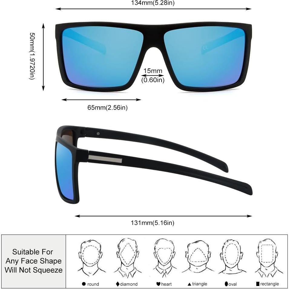 Gafas de Sol Polarizadas 2020 VentiVenti UV400 Hombres