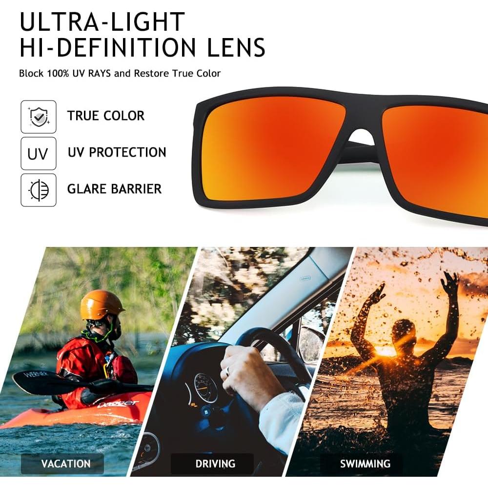 Gafas de sol polarizadas 2020 VentiVenti UV400 para hombres