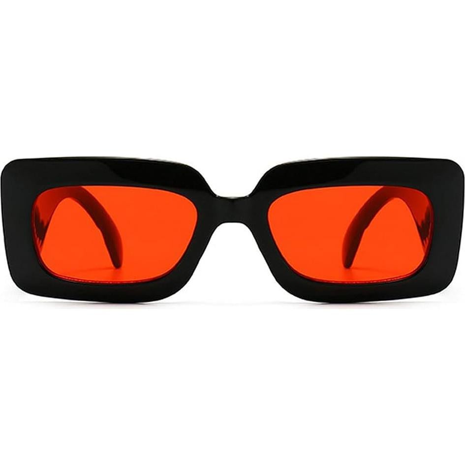 Gafas de Sol Rectangulares Laureles 050 Verde Fluorescente