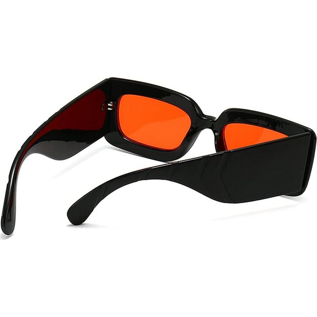 Gafas de Sol Rectangulares Laureles 050 Verde Fluorescente