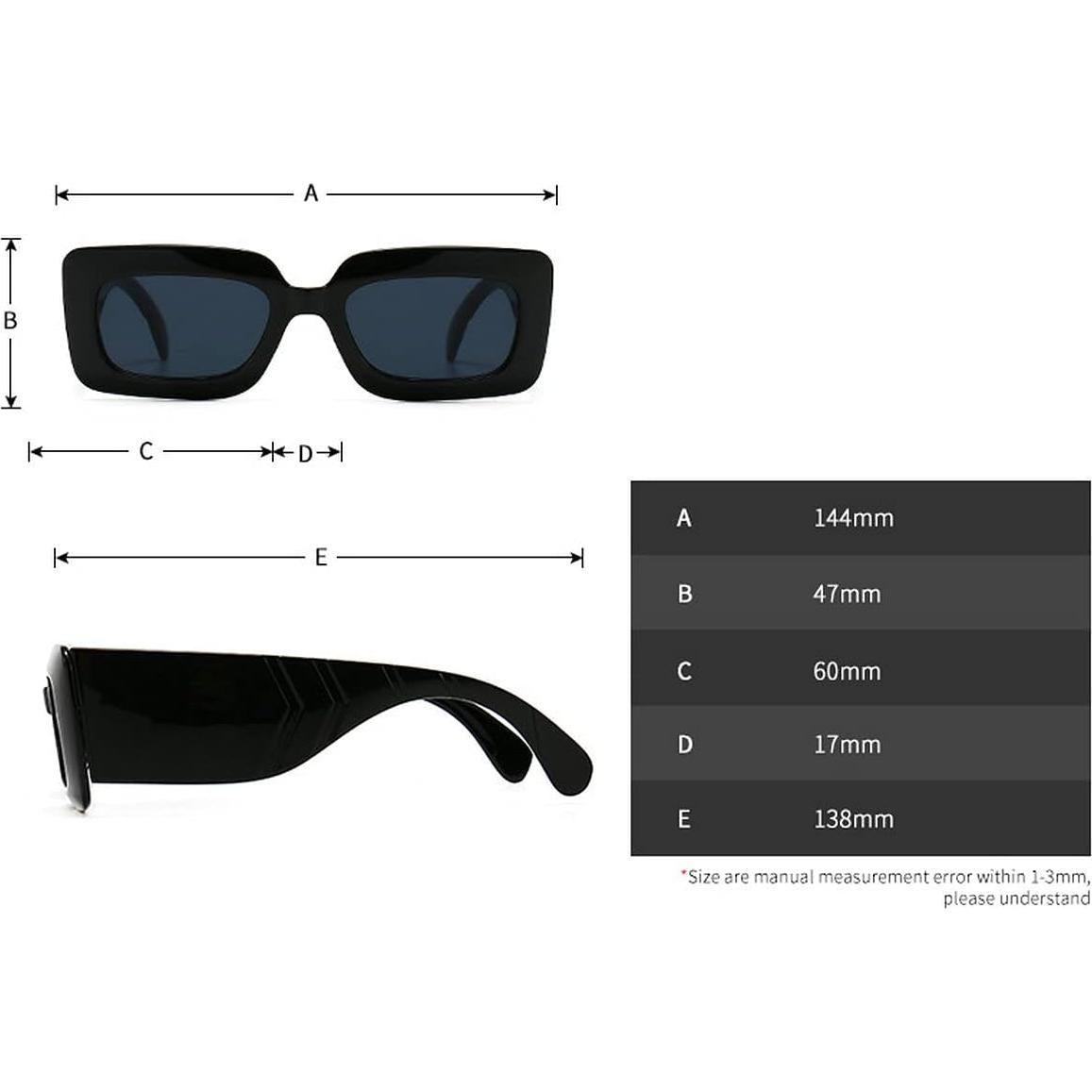 Gafas de Sol Rectangulares Laureles 050 Verde Fluorescente