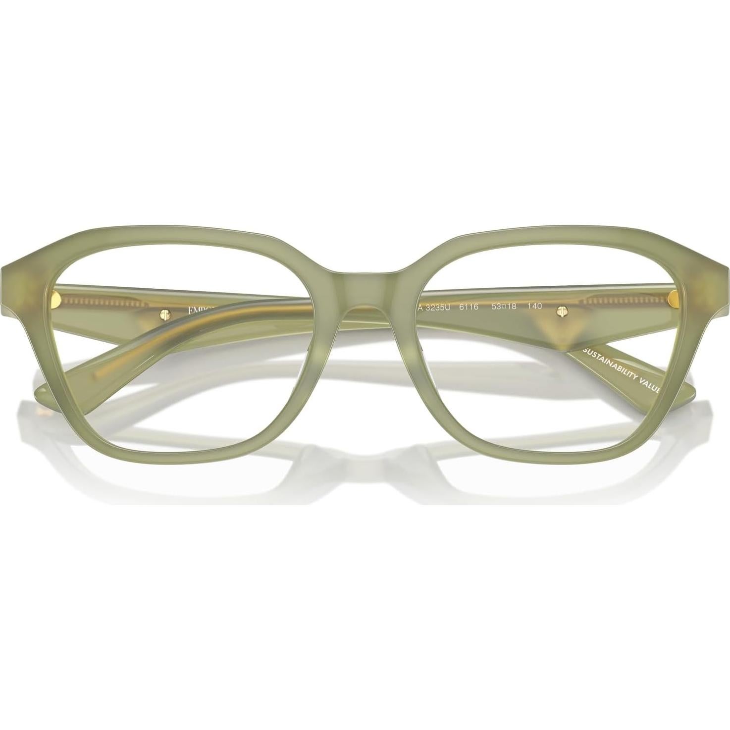 Gafas de Prescripción Emporio Armani EA3235U Verde Opalino