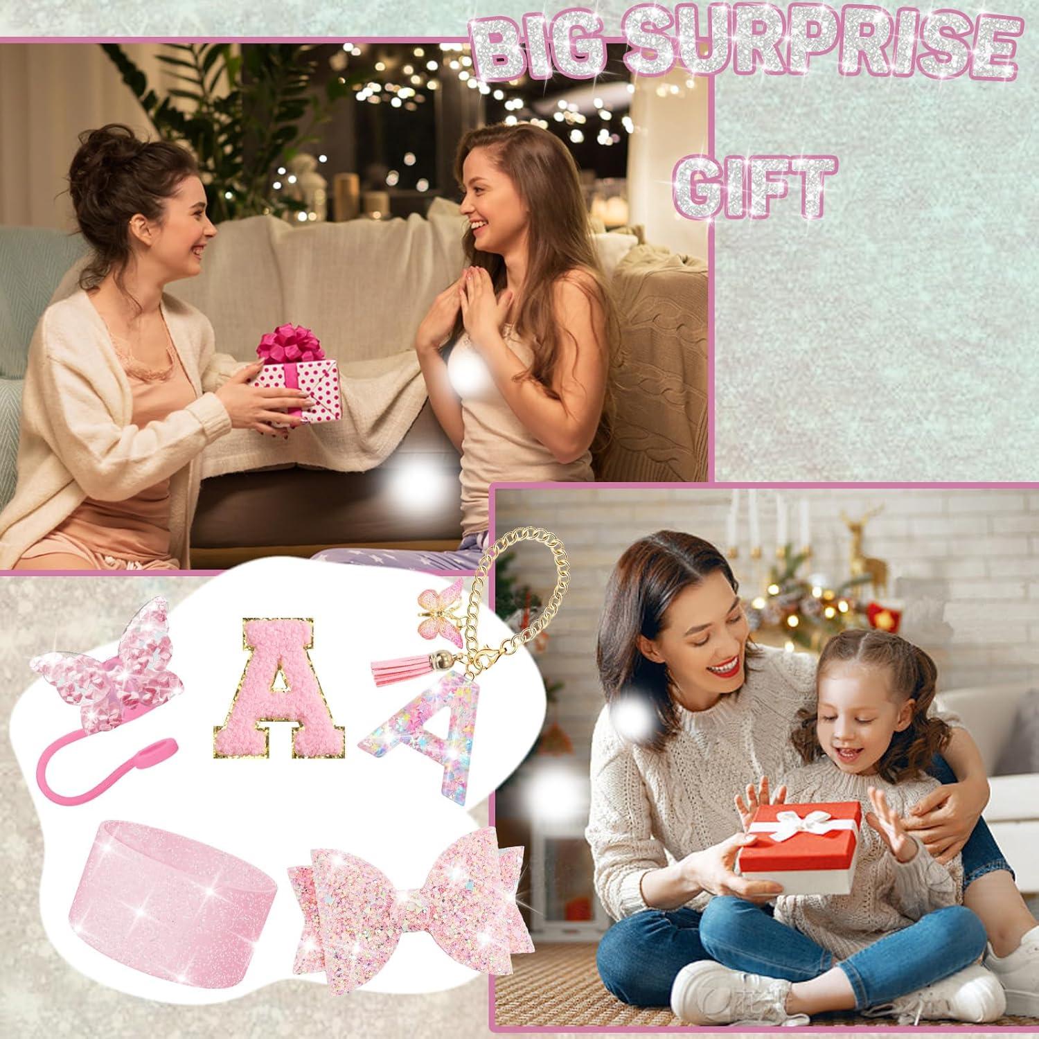 Juego de Accesorios 8PCS para Stanley Cup 30oz 40oz Rosa A