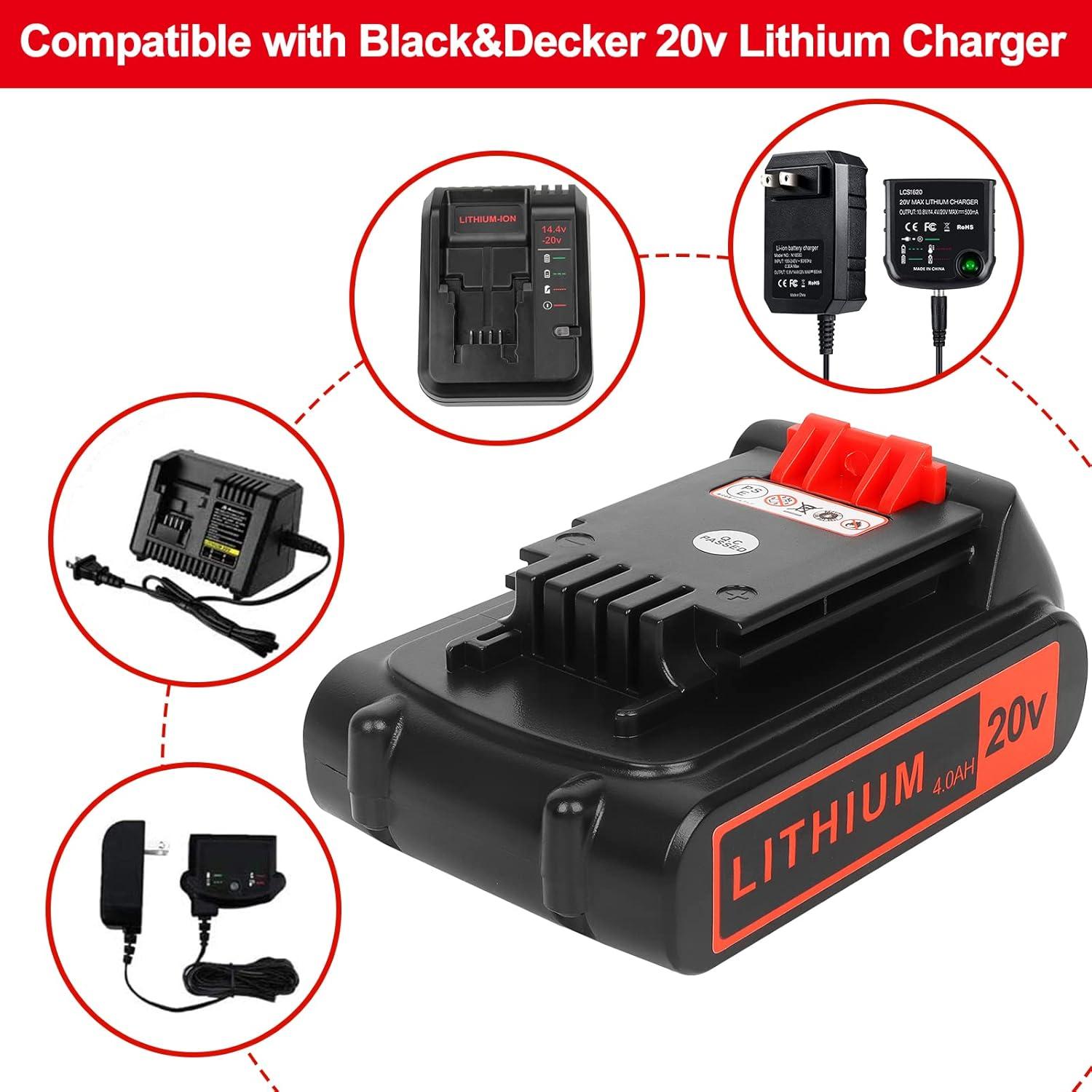 Batería 20V Akkopower Litio 4.0Ah 2 Paquete Compatible