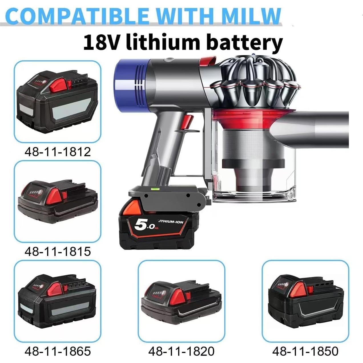 Adaptador V7 Lxljiad para Batería De-Walt 20V Compatible