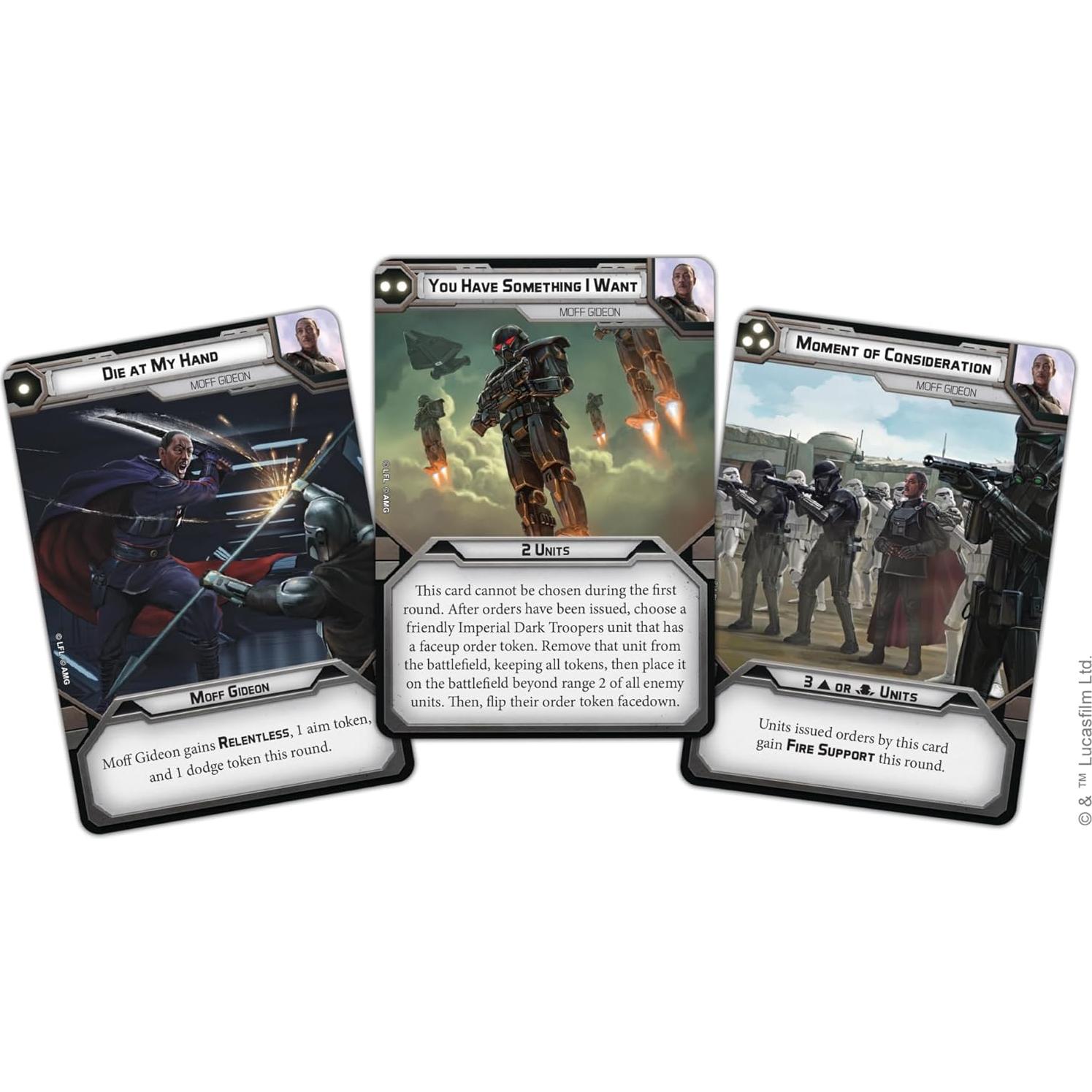 Star Wars: Legion Moff Gideon Expansión - Juego de Estrategia