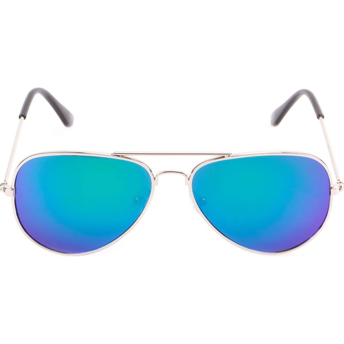 Gafas de Sol Aviador Creamily Niños 2-9 Años UV400 Verde Flash