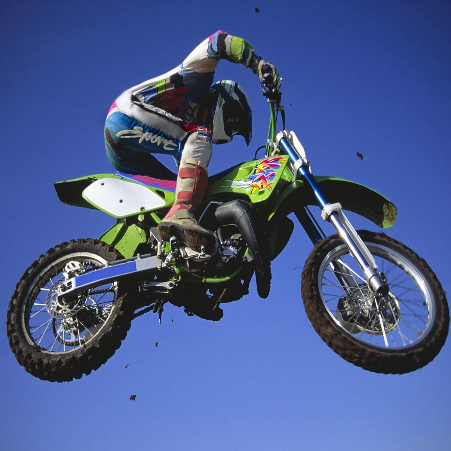 Gafas de motocross ADCGank B03, anti-niebla, negras y plateadas