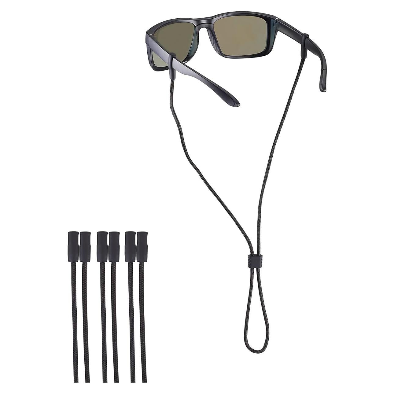 Correa para Gafas LVVFIT 3pcs Ajustable Negro