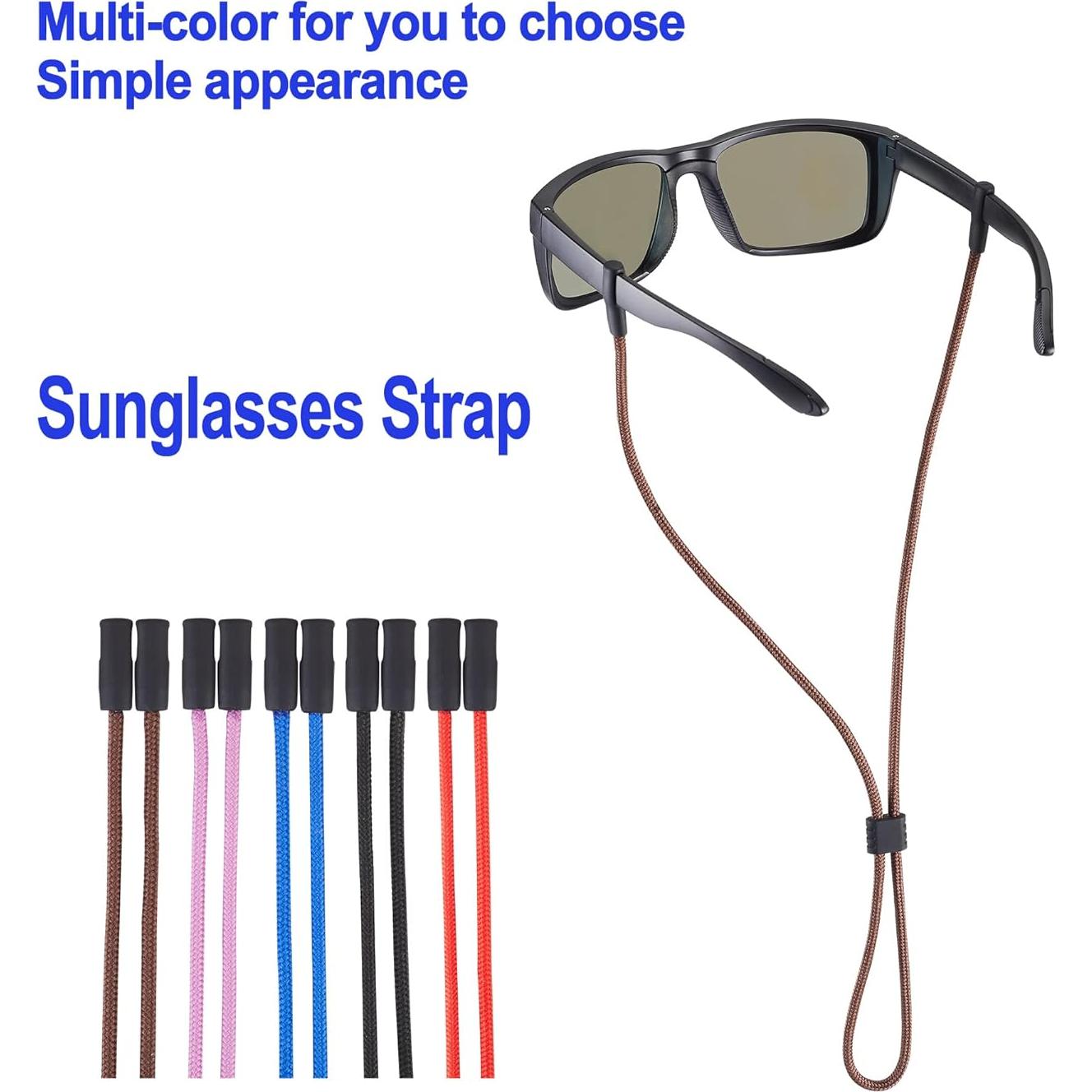 Correa para Gafas LVVFIT 3pcs Ajustable Negro