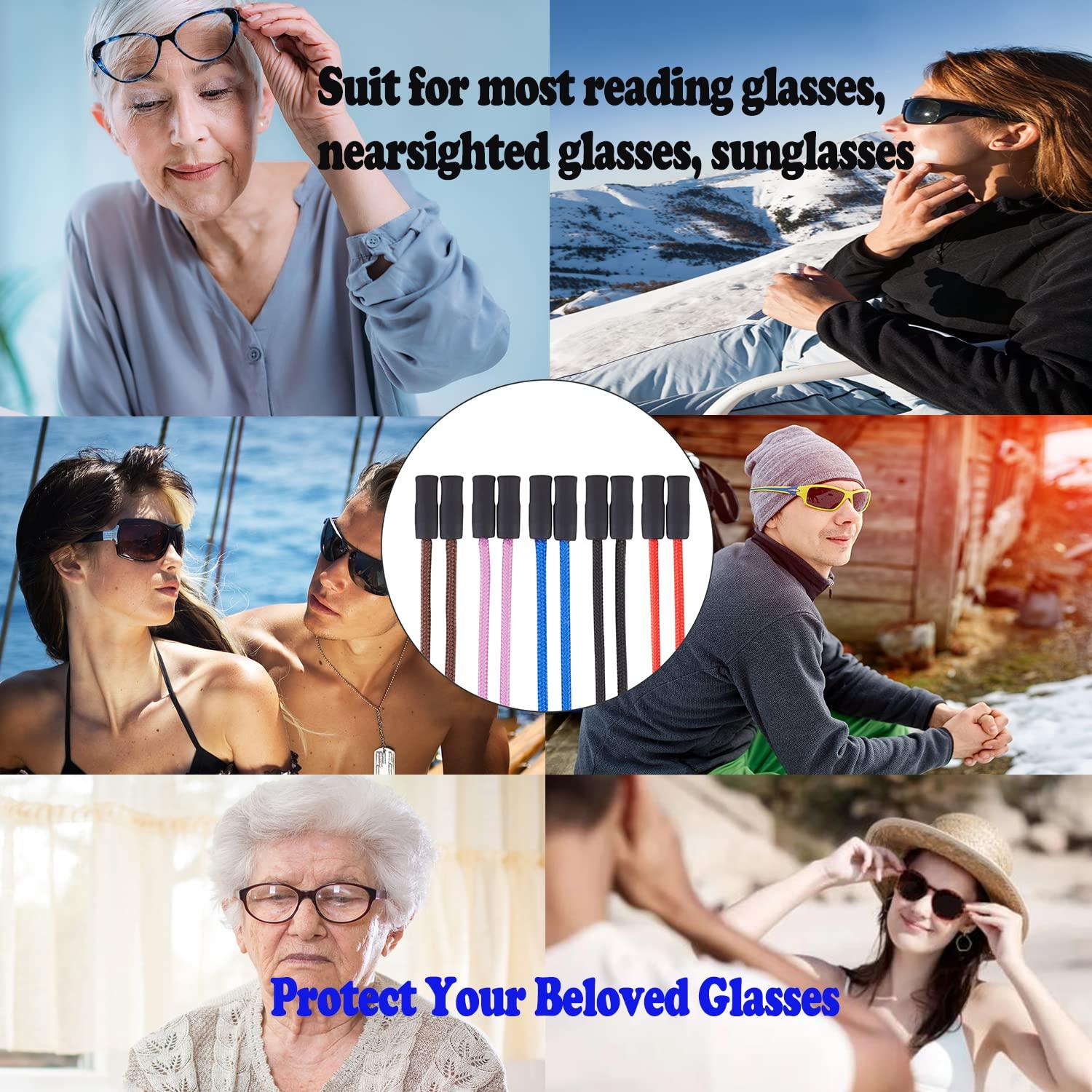 Correa para Gafas LVVFIT 3pcs Ajustable Negro