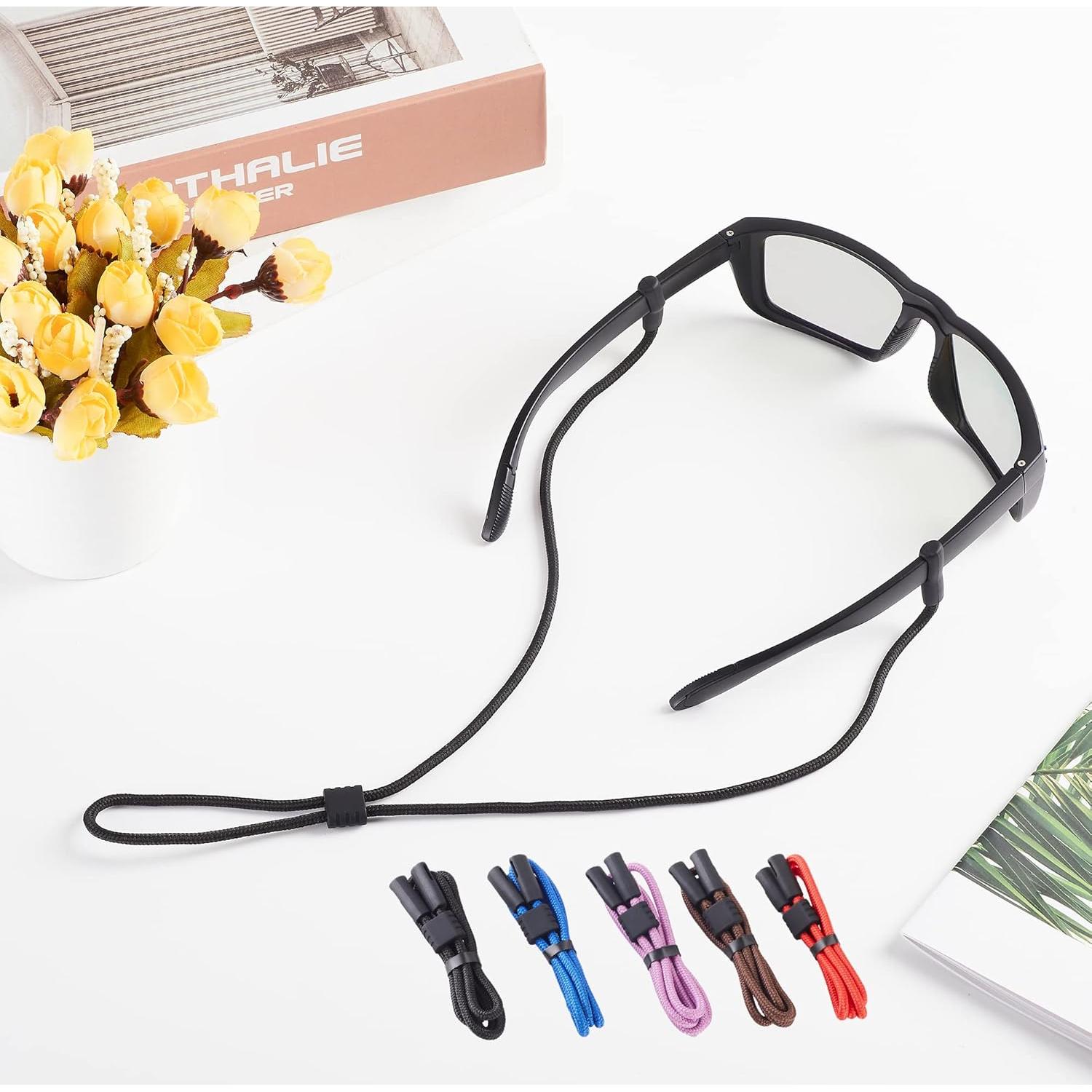 Correa para Gafas LVVFIT Multicolor Ajustable 5 Piezas