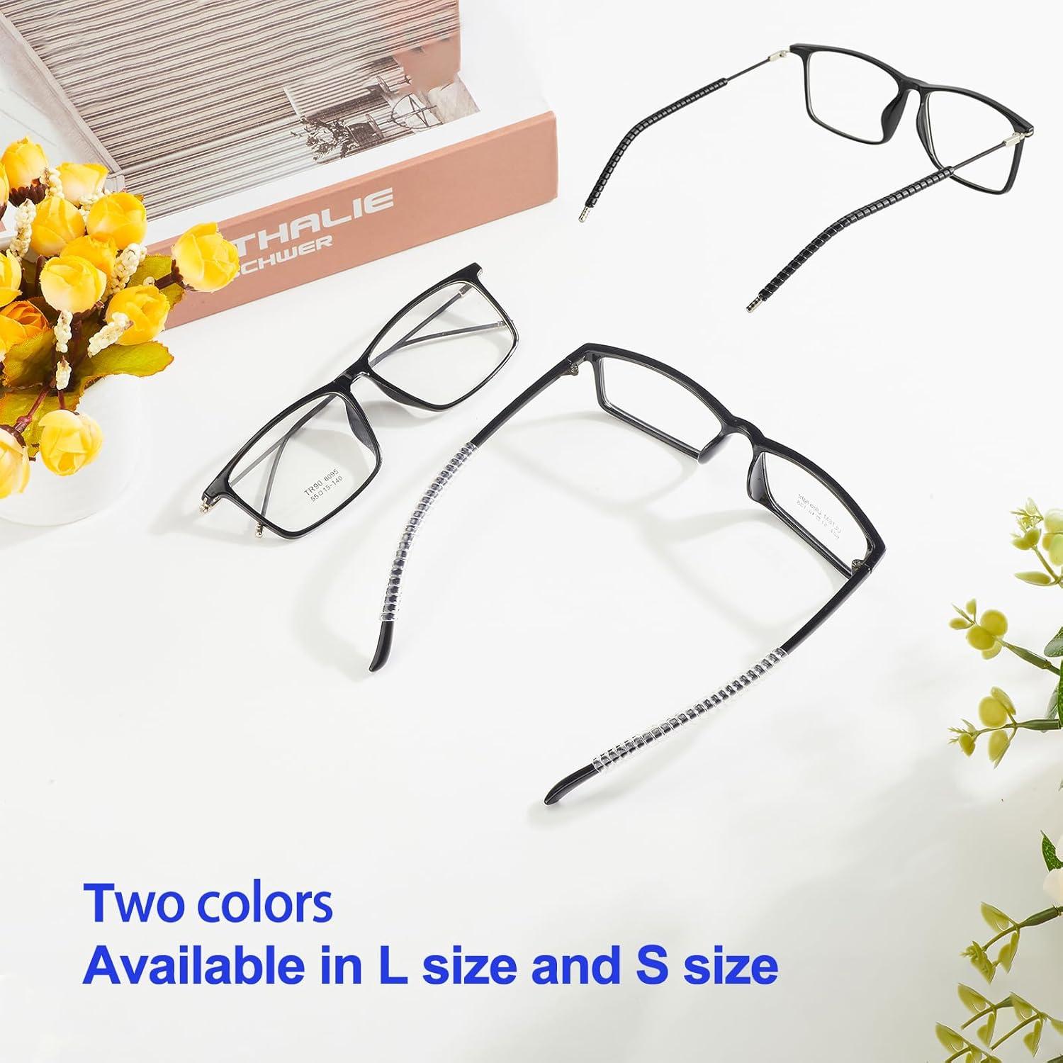 Cojines para orejas de gafas Omnful Tamaño S Negro 5 pares