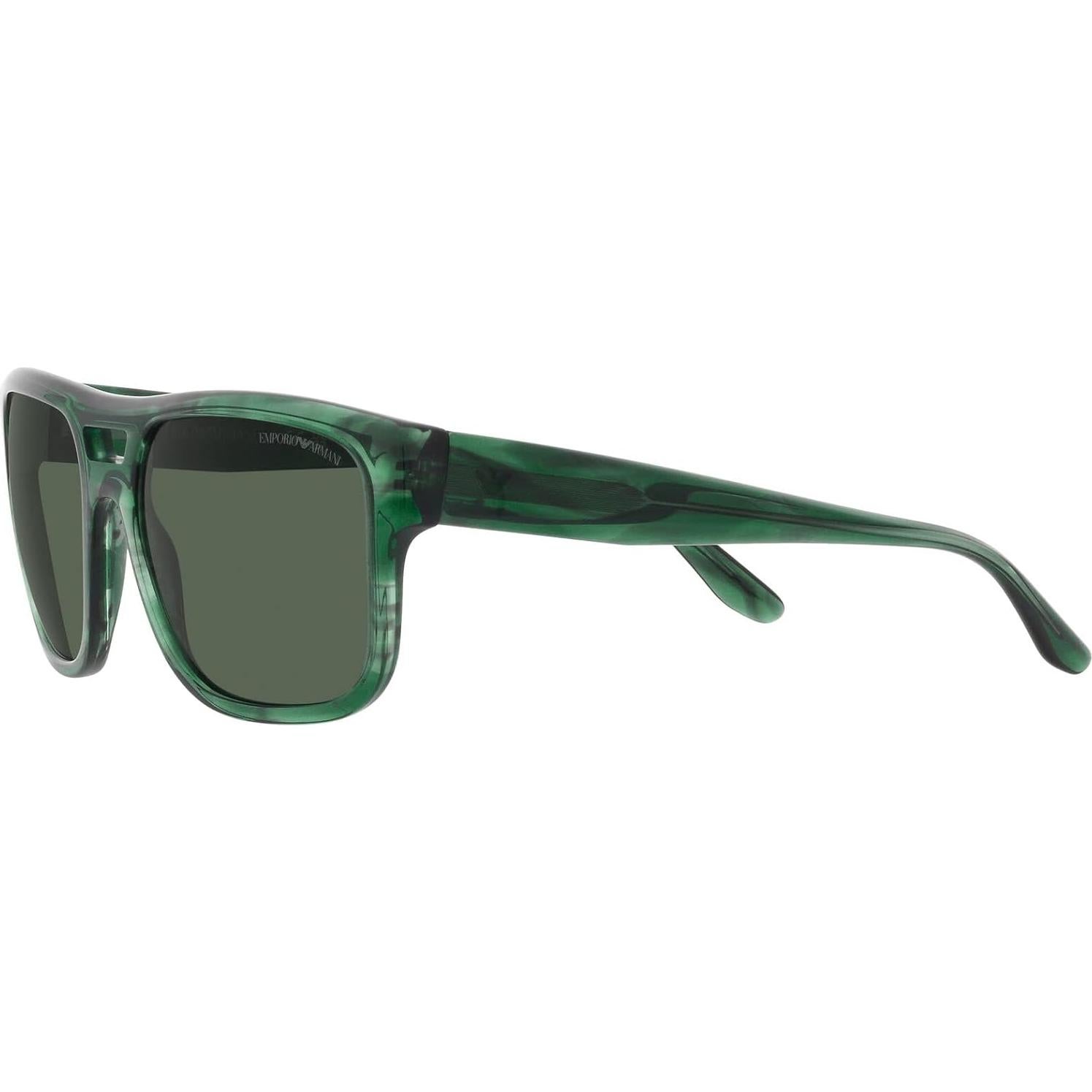 Gafas de sol rectangulares Emporio Armani EA4197 Verde