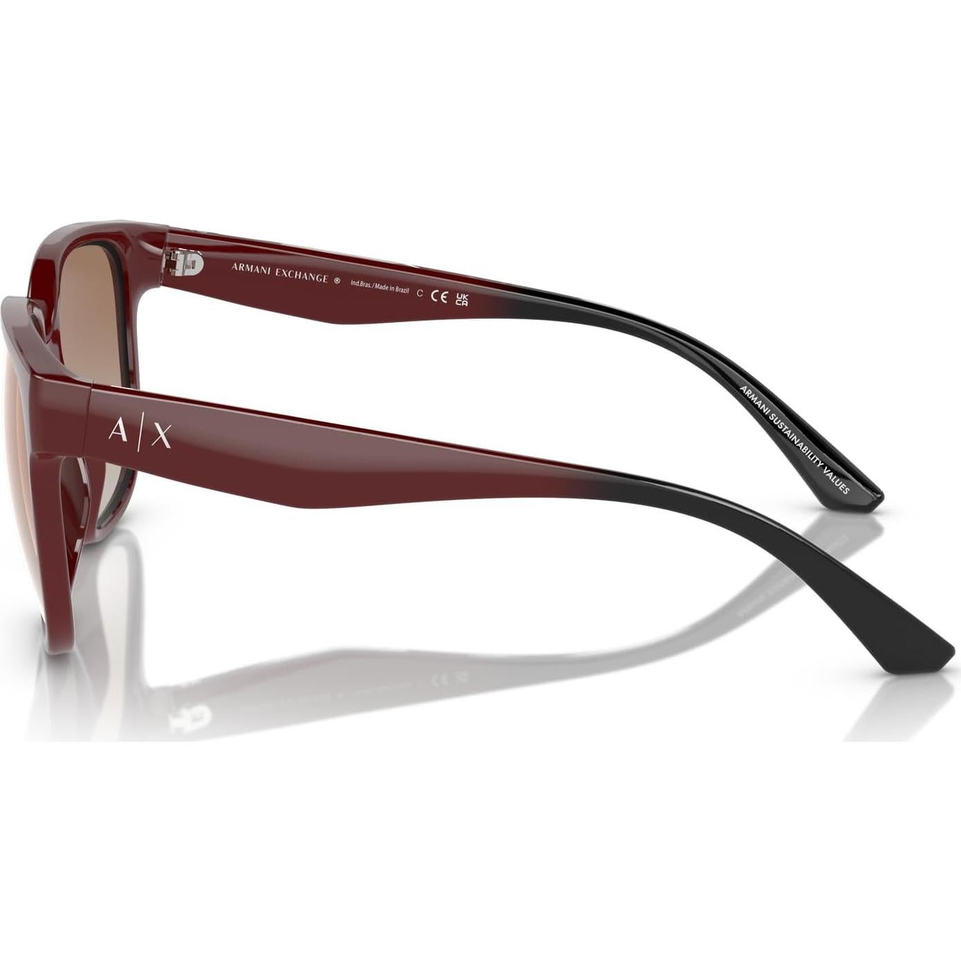 Gafas de sol cuadradas AX4136SU Armani Exchange para mujeres