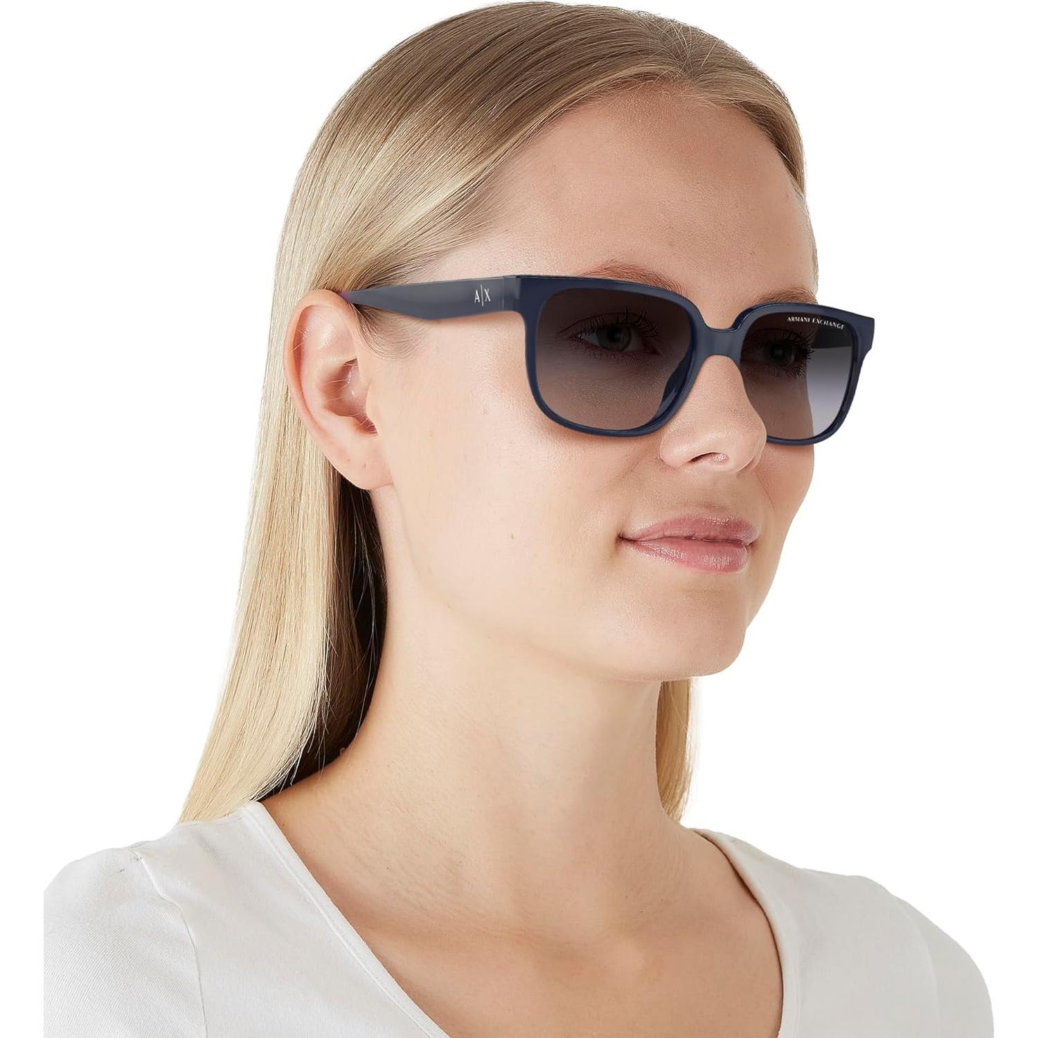 Gafas de sol cuadradas AX4136SU Armani Exchange mujeres