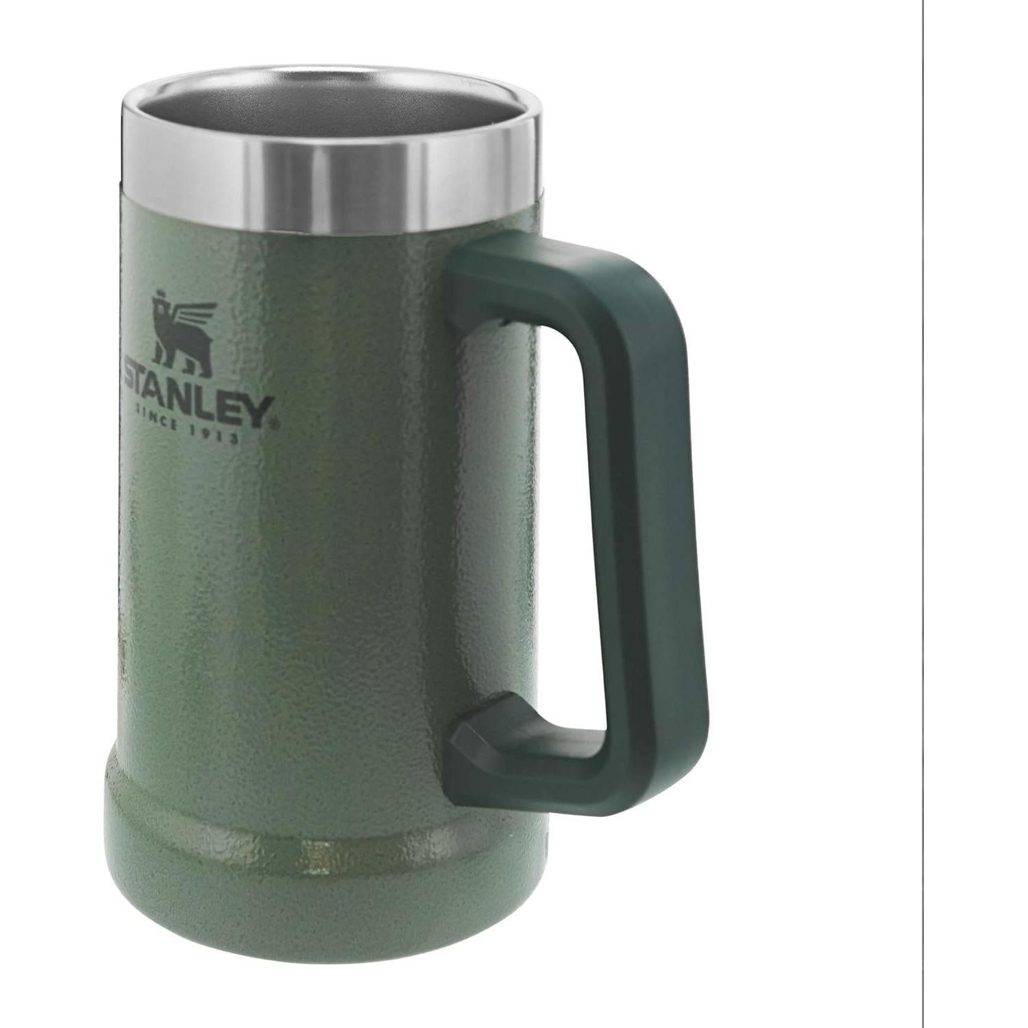 Taza de Cerveza Stanley Big Grip 0.71 L Verde Aislada