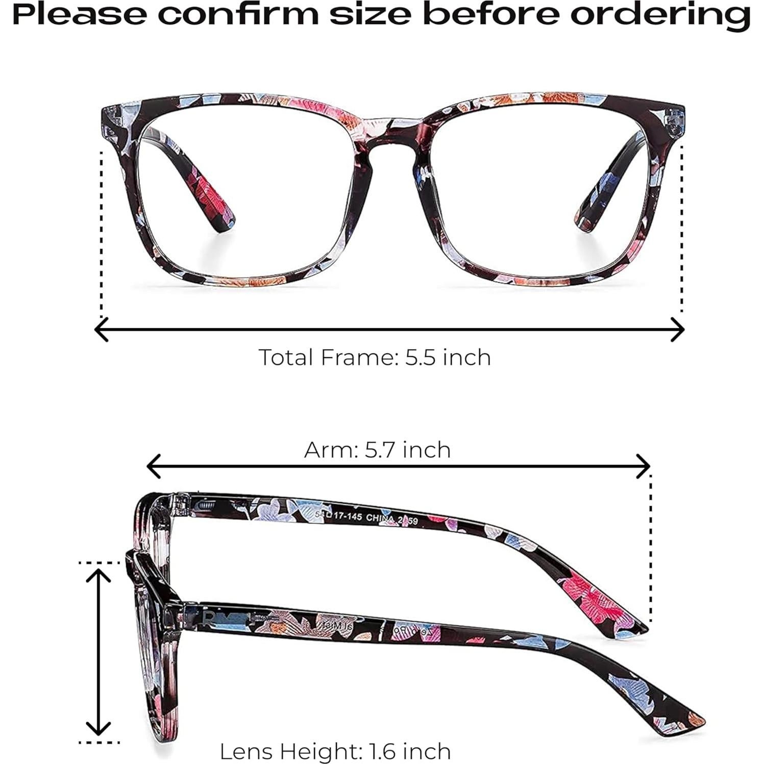 Gafas de lectura Readerest Floral 3.00 aumento antirreflejo