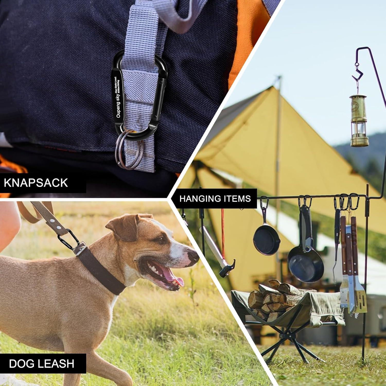 Clip de Carabinero Oupeng Sky 6pcs 800lbs Negro