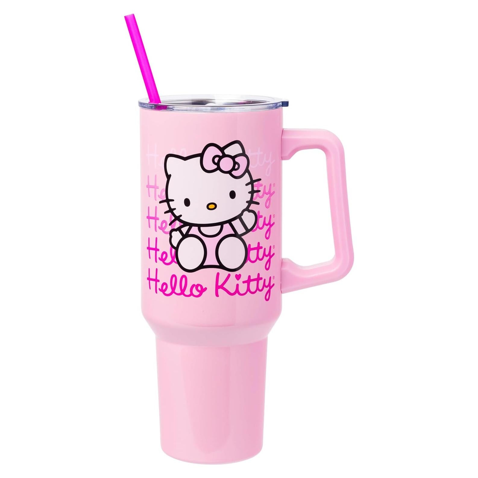 Taza de Acero Inoxidable Silver Buffalo Hello Kitty 1.18L