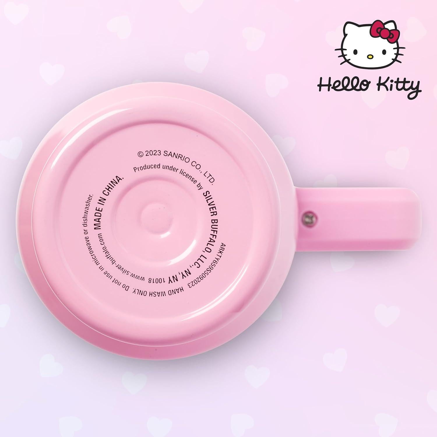 Taza de Acero Inoxidable Silver Buffalo Hello Kitty 1.18L