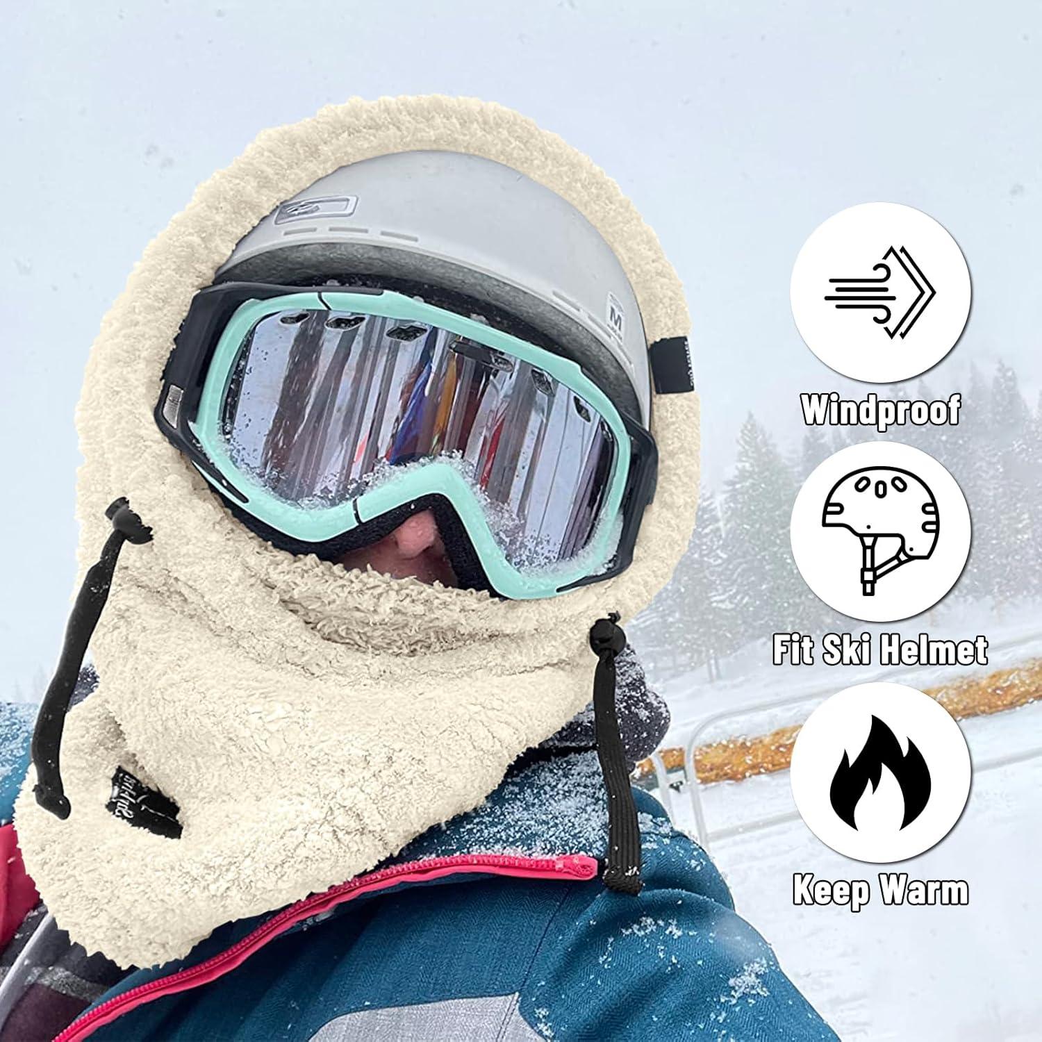 Balaclava Senllen Talla Única Polar a Prueba de Viento