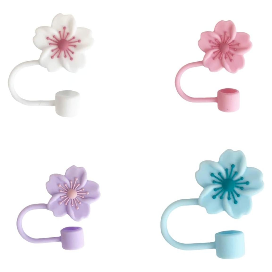 Tapa de Silicona para Pajitas c/ Cereza - Compatible con Stanley 30/40 oz