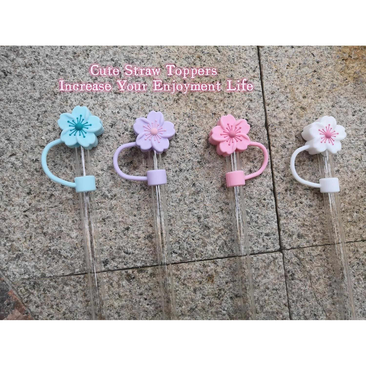 Tapa de Silicona para Pajitas c/ Cereza - Compatible con Stanley 30/40 oz