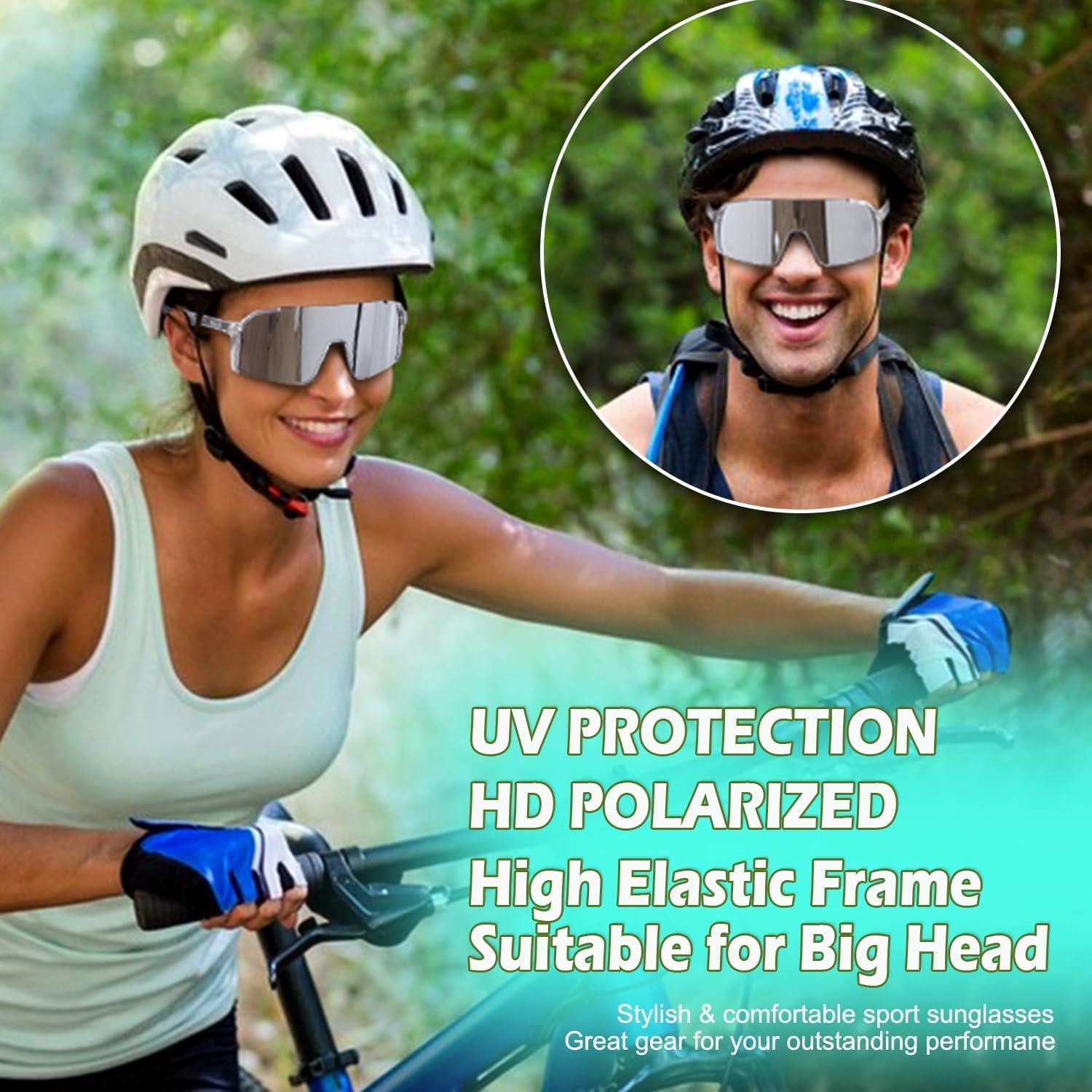 Gafas de sol polarizadas Semjar UV para deportes unisex