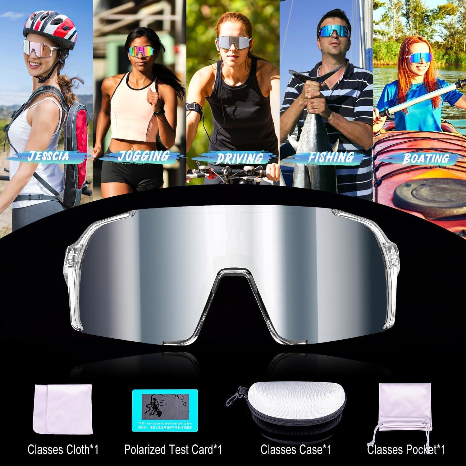 Gafas de sol polarizadas Semjar UV para deportes unisex