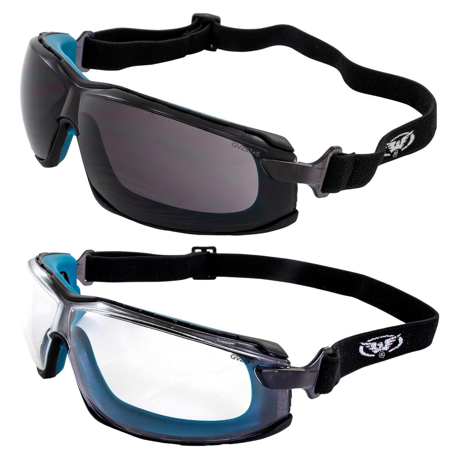 Gafas de Motocicleta Global Vision Sunn Up ANSI Z87.1 Anti-vaho