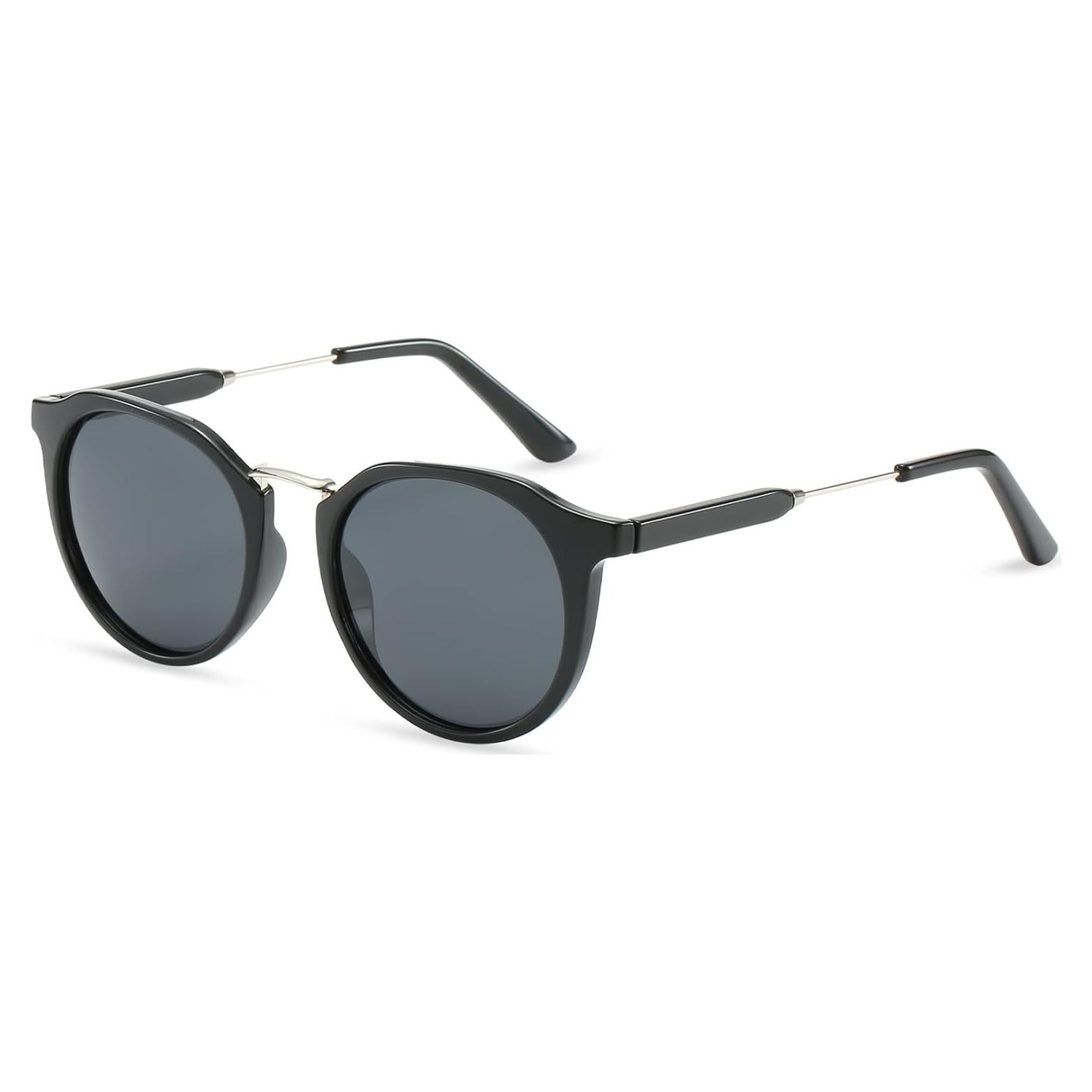 Gafas de sol polarizadas ZENOTTIC UV400 retro redondas unisex