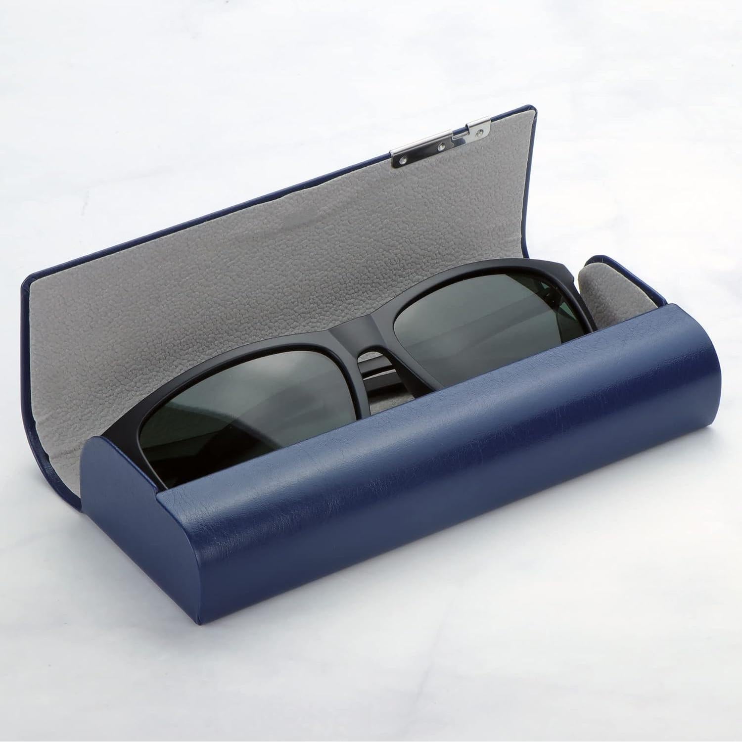 Estuche Duro VisionGlobal para Gafas de Sol y Lectura Azul