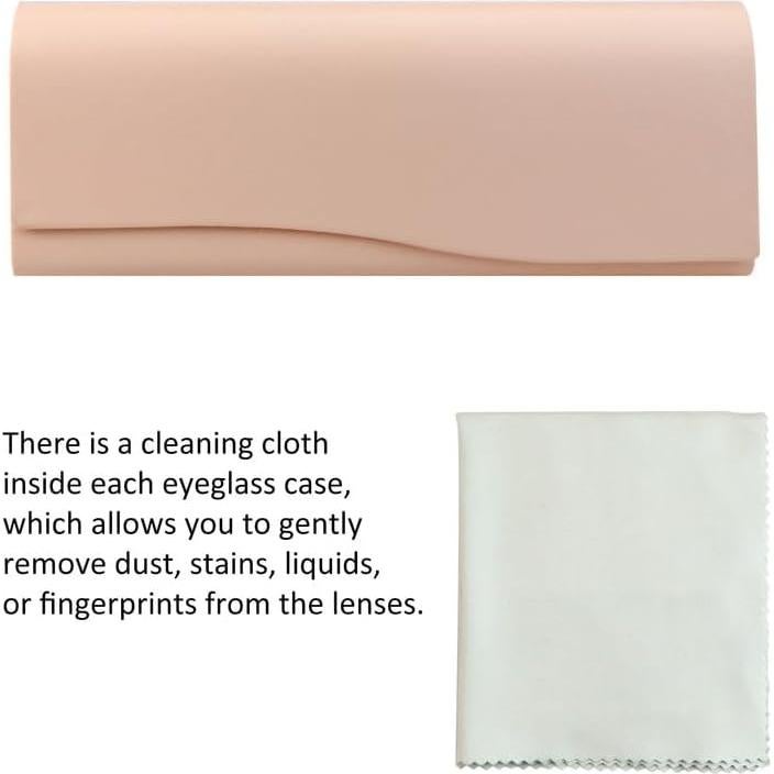 Estuche Duro VisionGlobal para Gafas de Sol Universal Rosa