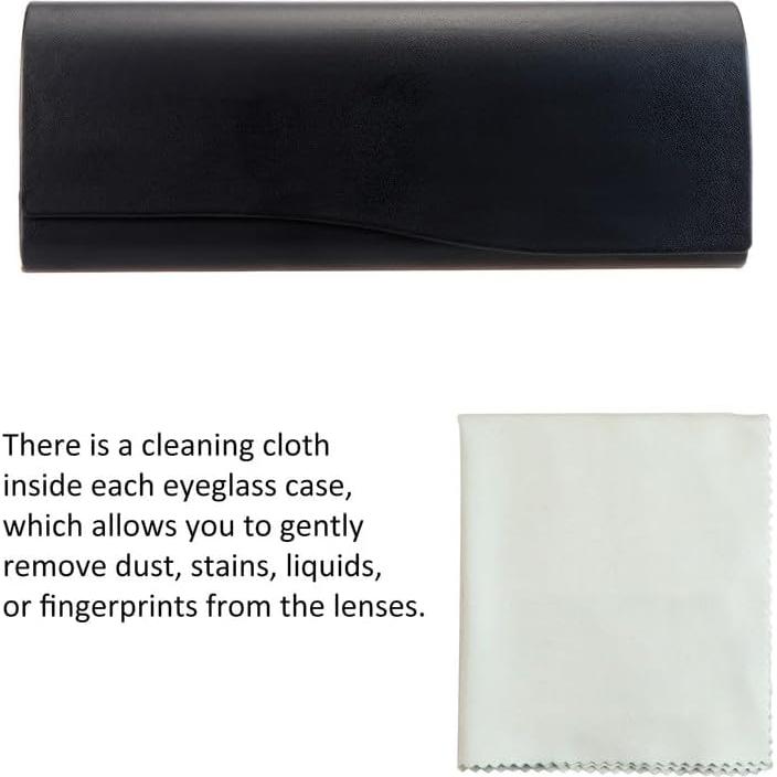 Estuche Duro VisionGlobal para Gafas de Sol Universal Negro