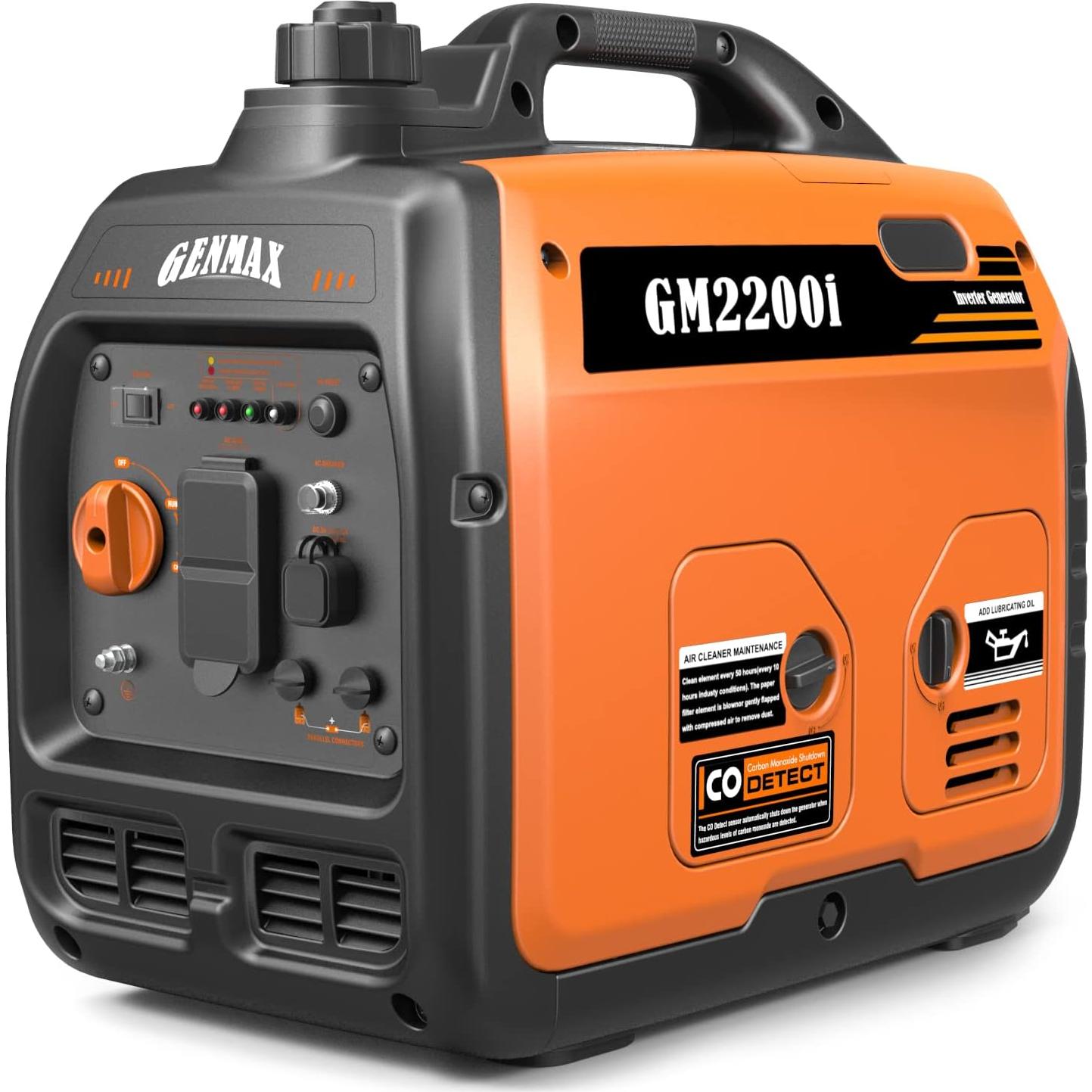 Generador Inversor GENMAX GM2200i 2200W Gasolina Ecológico